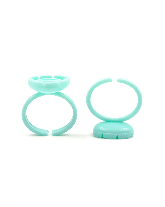 Blossoming Cup Glue Rings - 100 pack